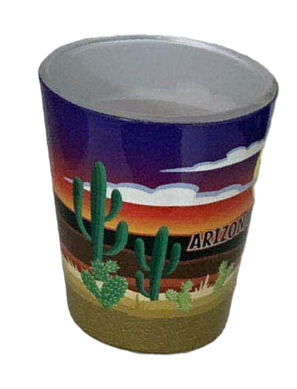 Arizona Desert Sunset Shotglass SG197