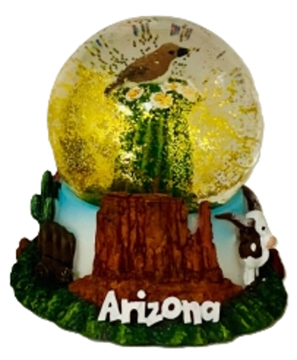 Glass Water Globe SAZ813 Small