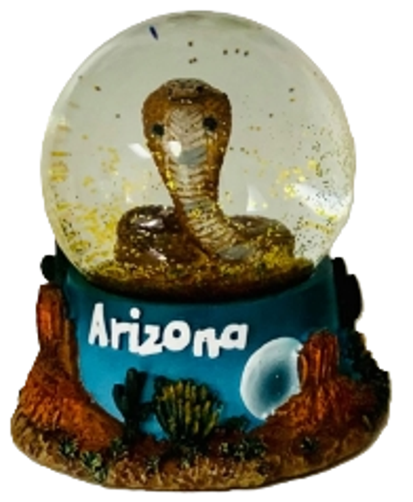 Water Glass Globe Snake SAZ816 Lg