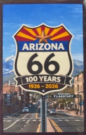 RT66 Sign Flagstaff  RT188Flag