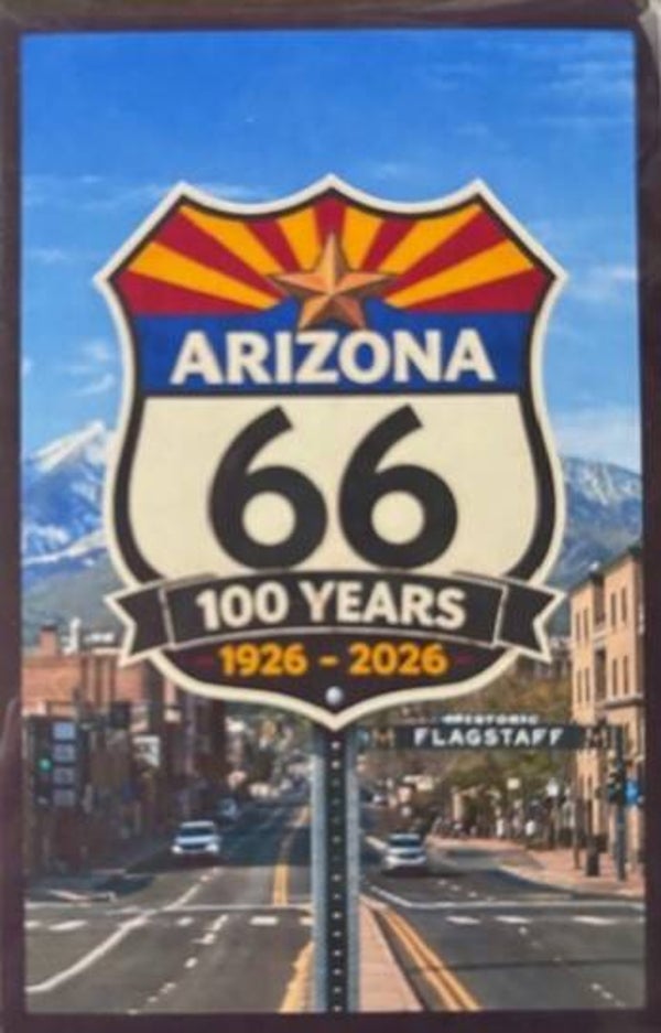 RT66 Sign Flagstaff  RT188Flag