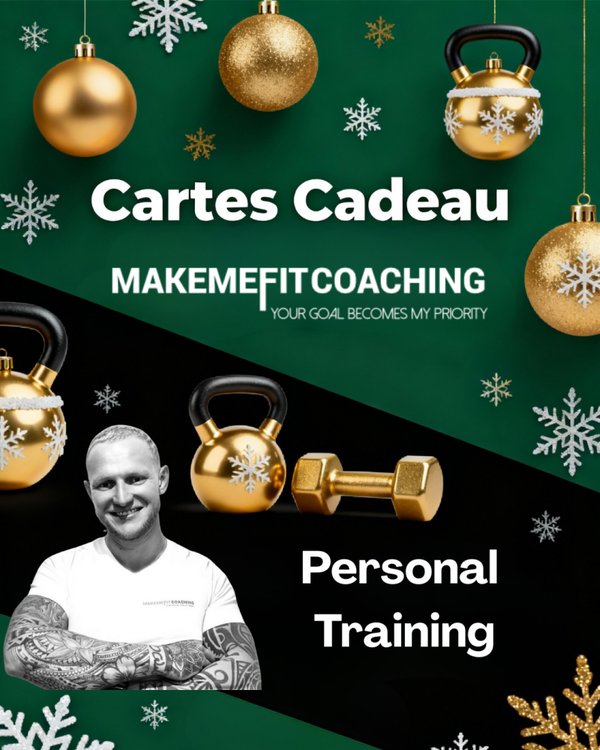 Carte cadeau  10 séances Personal Training individuel ou duo