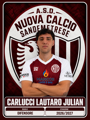 Difensore ASD Nuova Calcio Sandemetrese