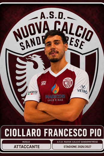Attaccante ASD Nuova Calcio Sandemetrese