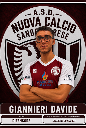 Difensore ASD Nuova Calcio Sandemetrese