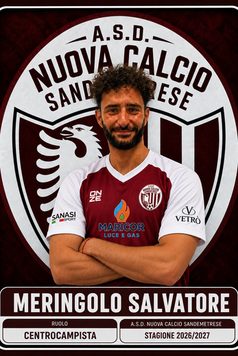Centrocampista ASD Nuova Calcio Sandemetrese