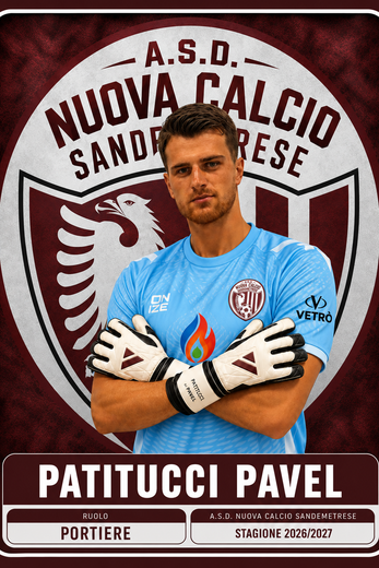 Patitucci Pavel - Portiere ASD Nuova Calcio Sandemetrese