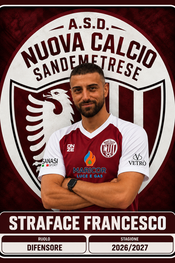 Difensore ASD Nuova Calcio Sandemetrese