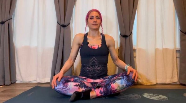 45 minute yoga sequence + 10 minute client call