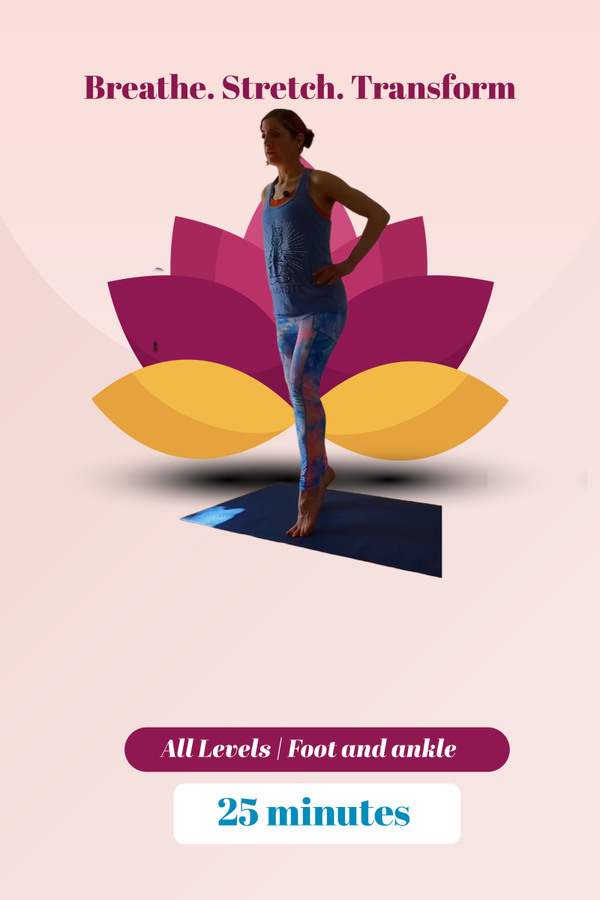 Yoga for foot and ankle health and strengthj