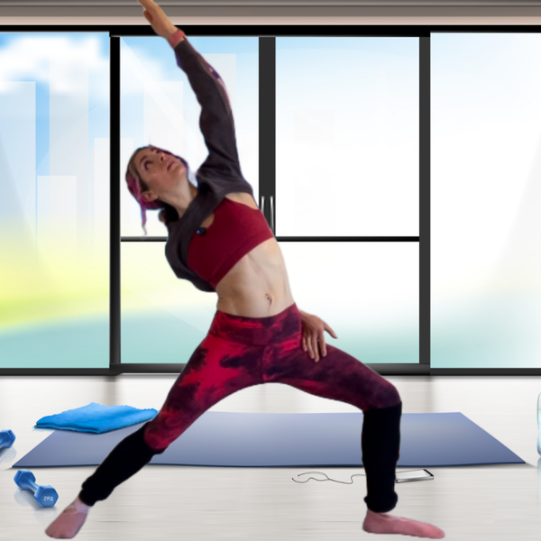 45 minute yoga sequence + 10 minute client call