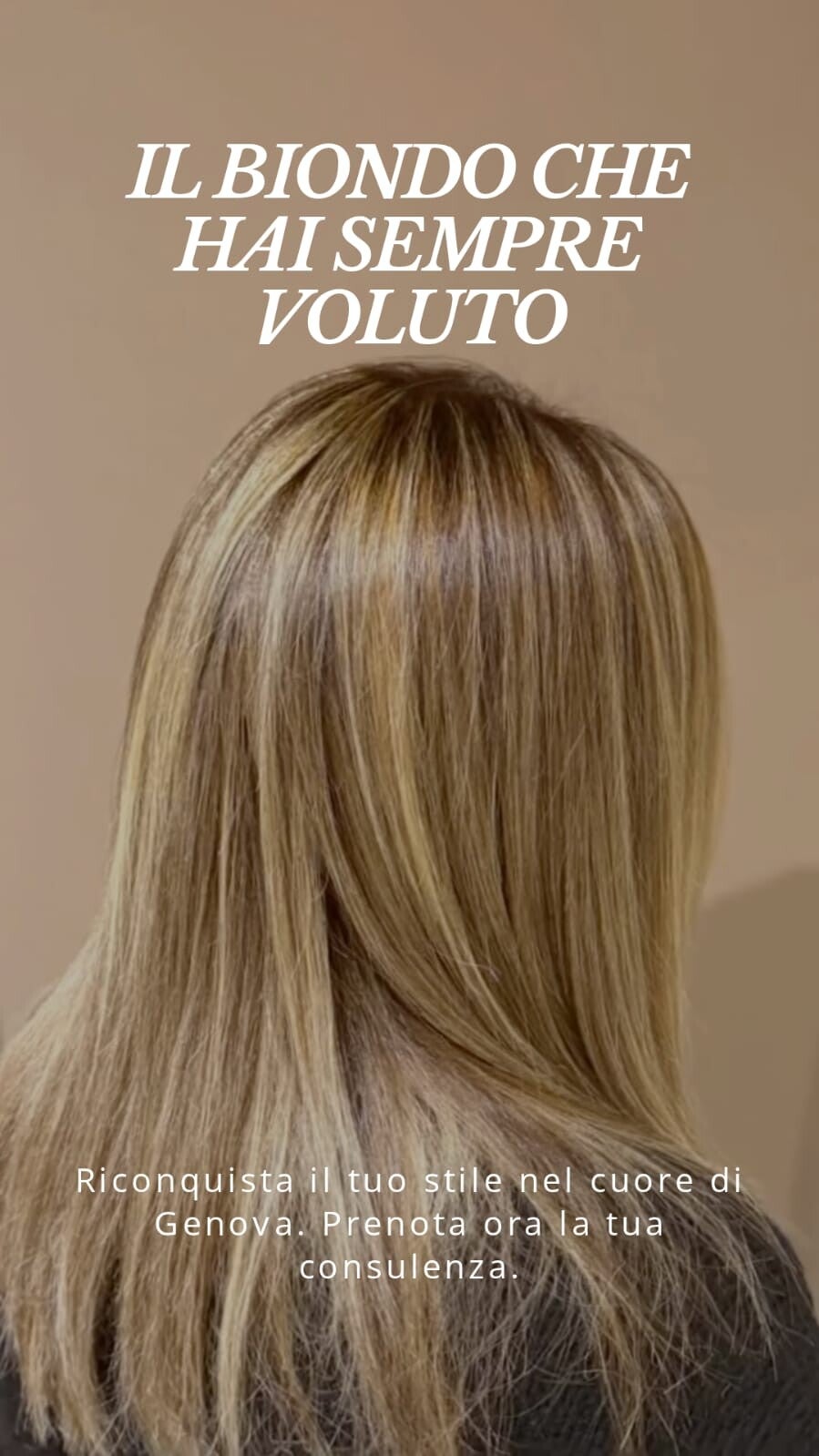Biondo perfetto Genova Centro Roberta bonasegale