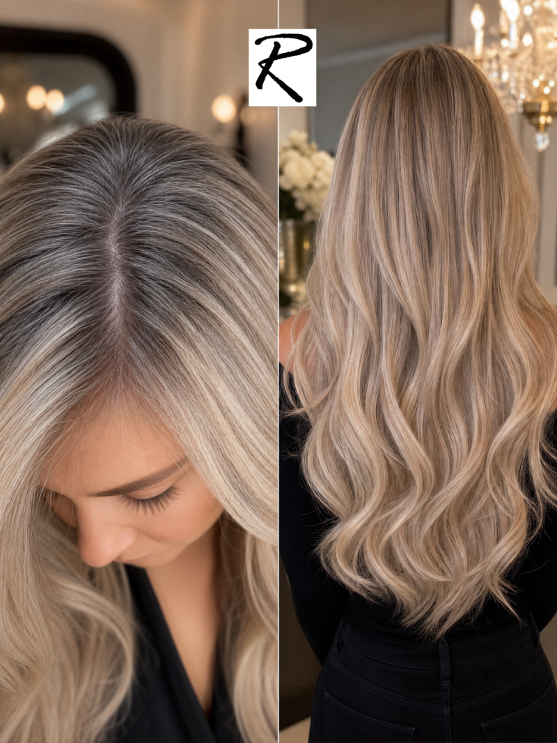 Prima e Dopo Iki Blending copertura capelli bianchi