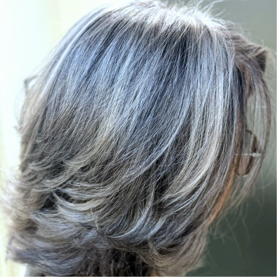 Prima e Dopo Iki Blending copertura capelli bianchi