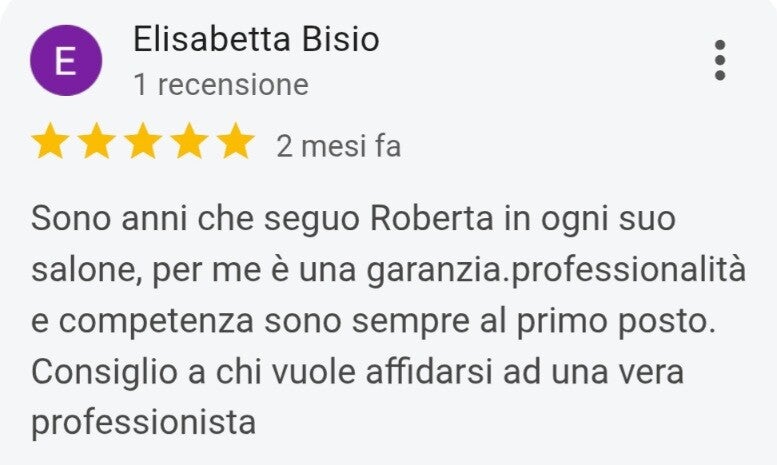 Recensione Roberta Balayage a Genova Centro