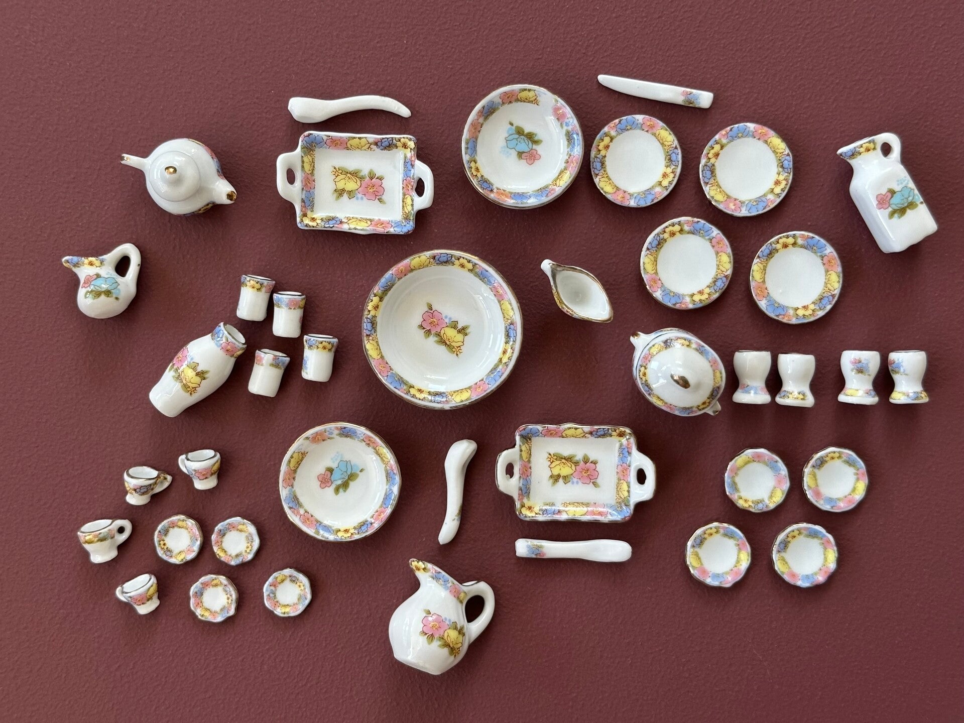 40-delige set keramiek