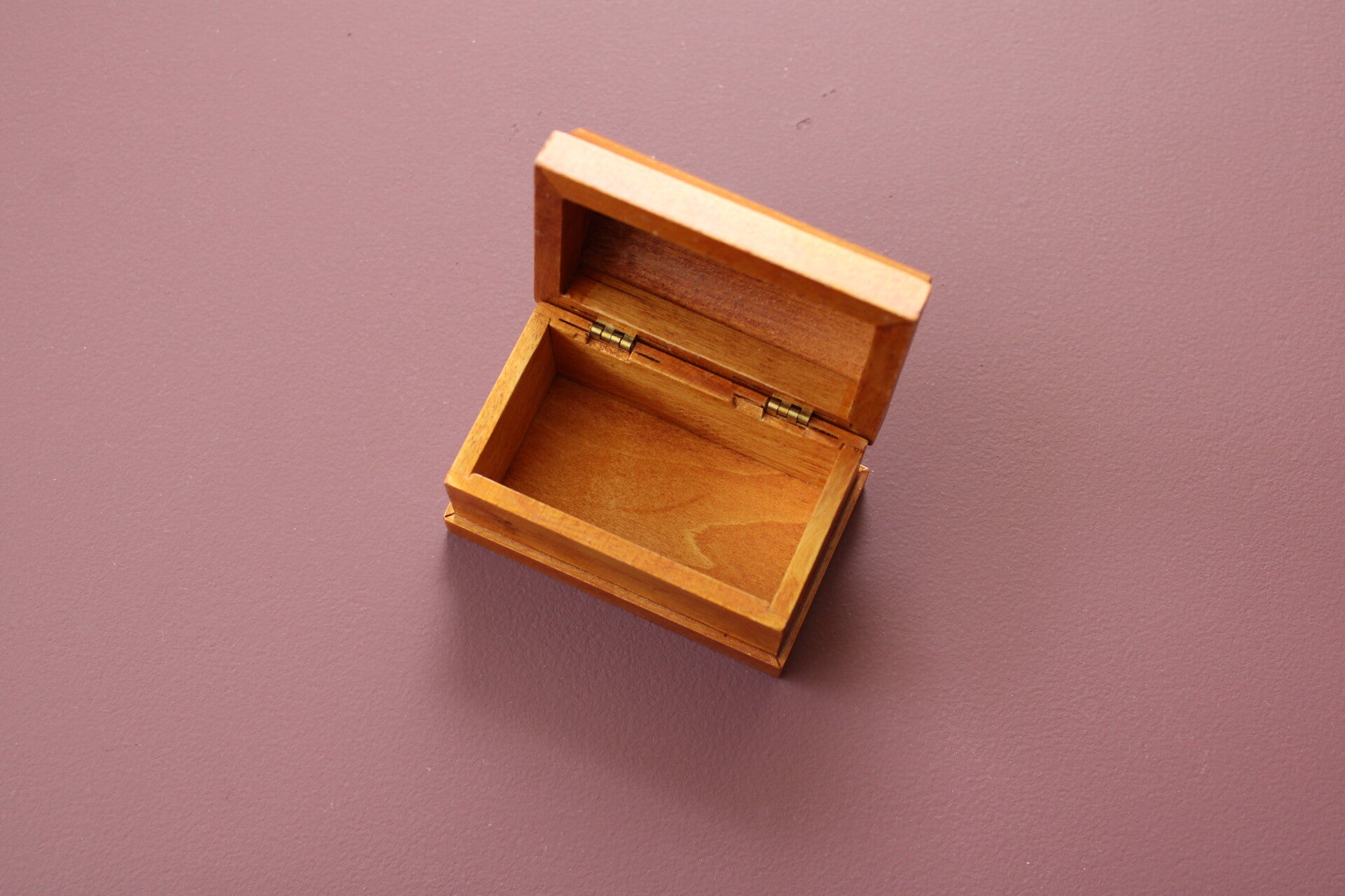 Houten opbergkist