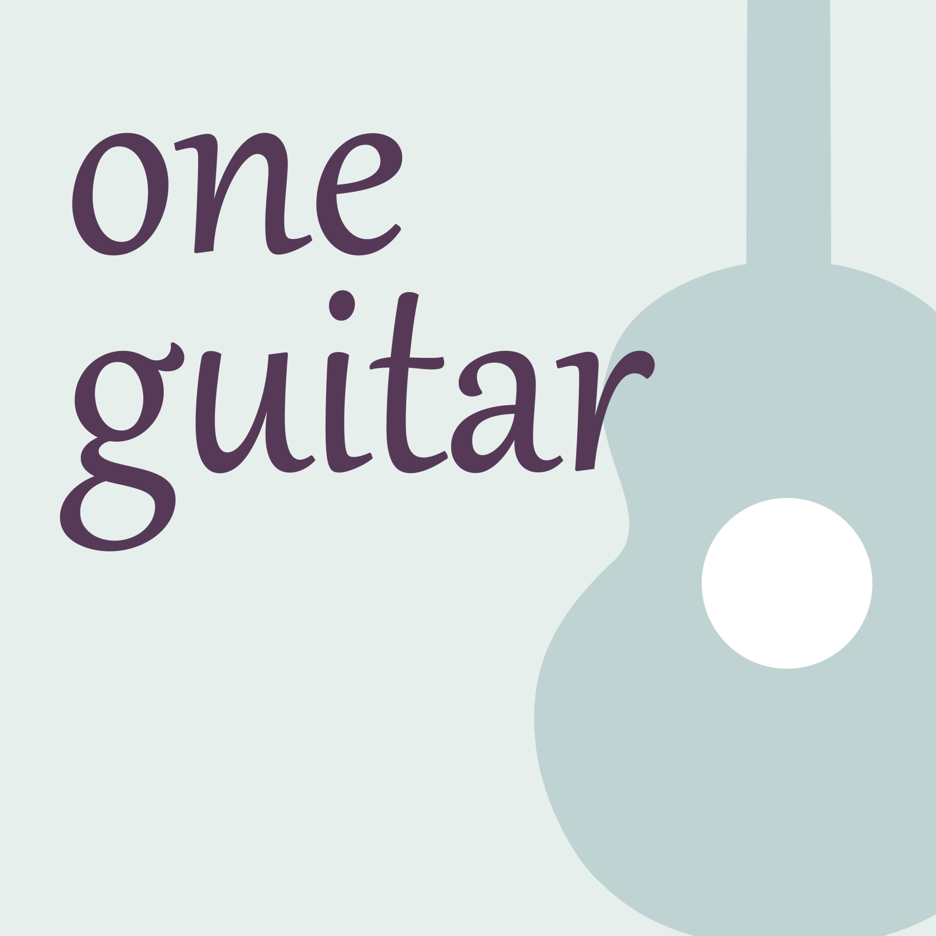 Publications for one guitar