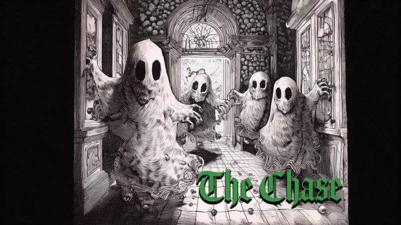 Illustration for the piece The Chase