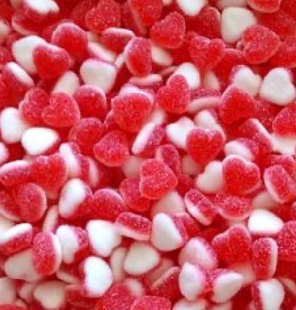 Cœur fraise crème