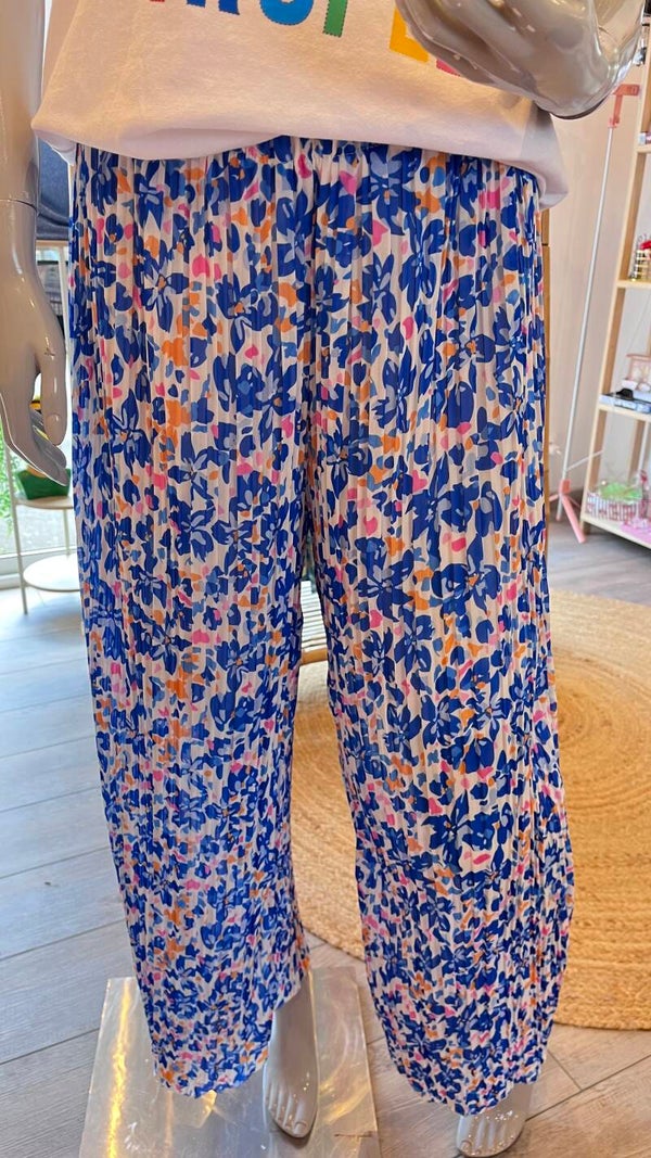 Pantalon plissé