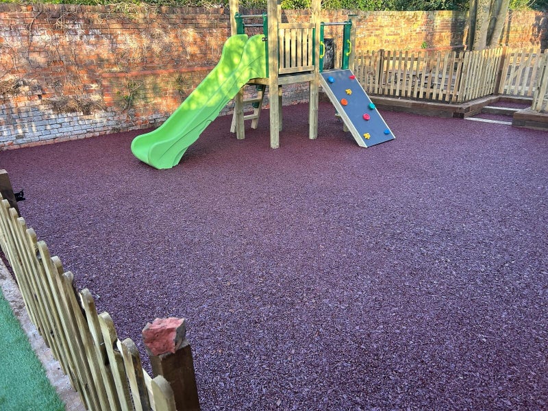 Blue Rubber Playground in London
