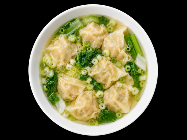 Won-Ton Suppe mit Poulet