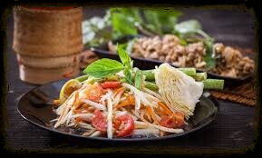 Som Tam Thai ( leicht scharf )