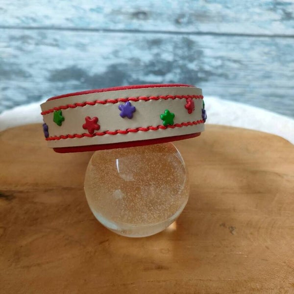 Halsband Mini rood