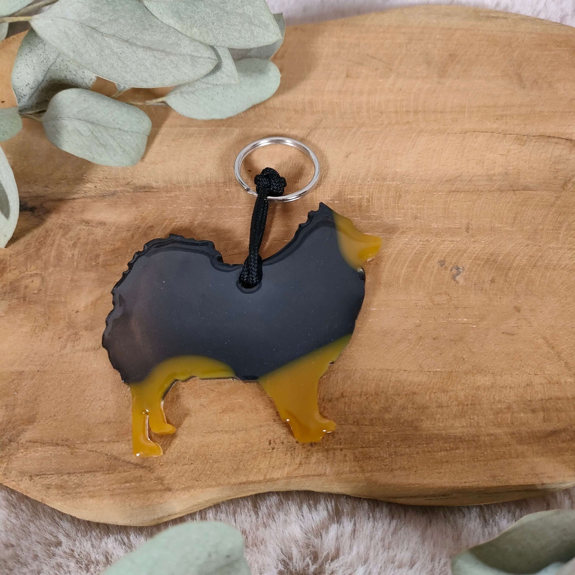 Pomeriaan custom sleutelhanger