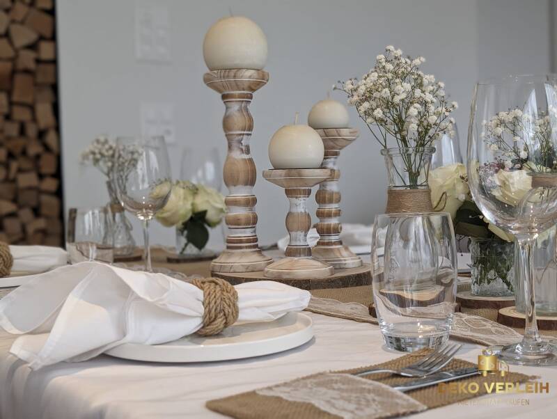 Geburtstag, Hochzeit Deko-Verleih, Mieten statt Kaufen