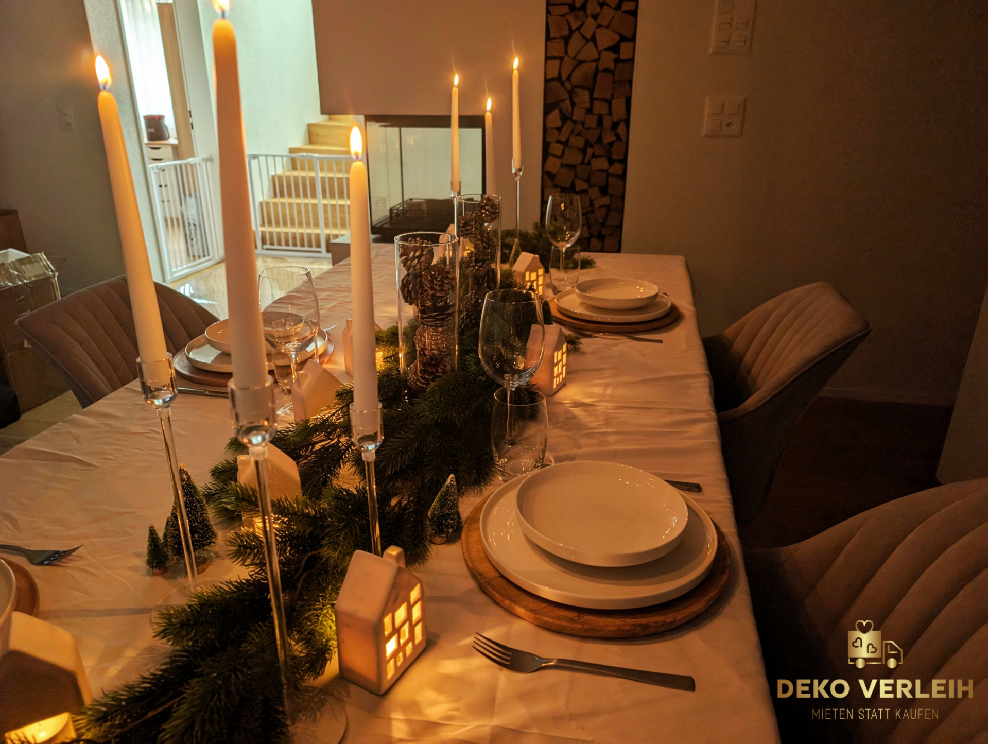 Weihnachten Deko-Verleih, Mieten statt Kaufen 