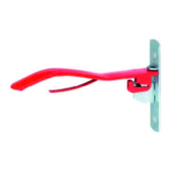 Zadelhouder plat, opklapbaar, rood