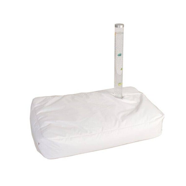 BUBBLE TUBE BEAN BAG ALL WHITE