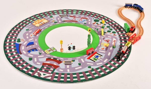 Activity mat with mirror (Little Town)