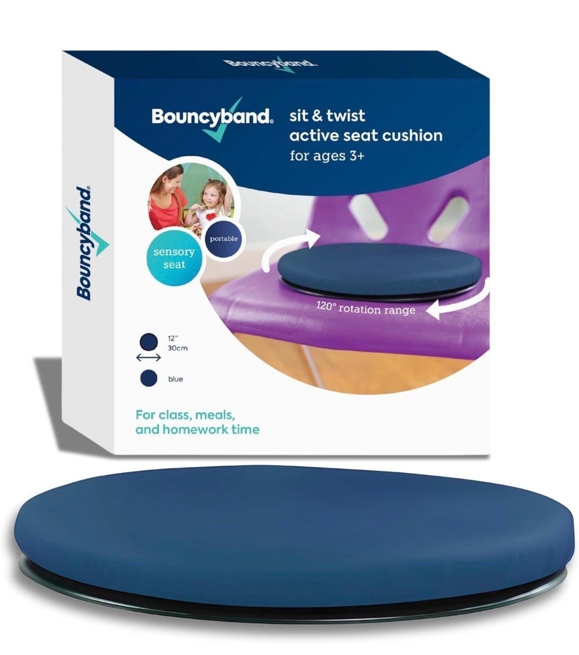 Sit and Twist Active Seat Cushion by bouncyband