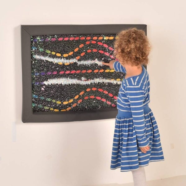 Flip Sequin Board: Join the Dots. Padded. (750mm x 550mm)