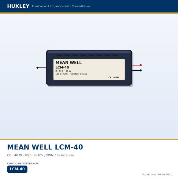 MEAN WELL LCM-40