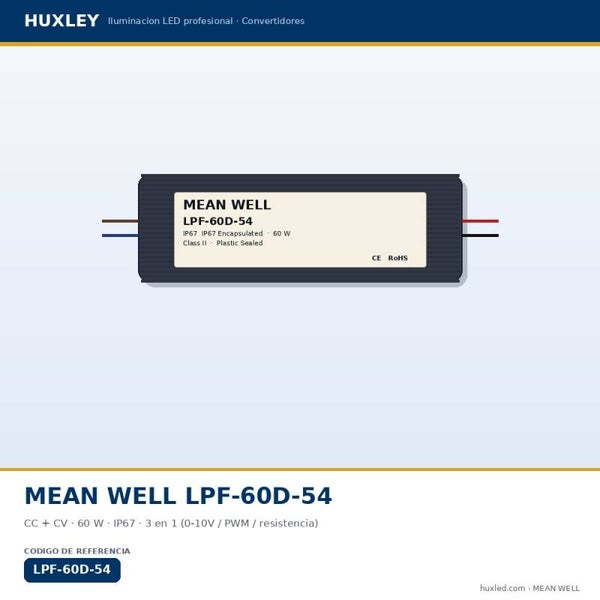 MEAN WELL LPF-60D-54