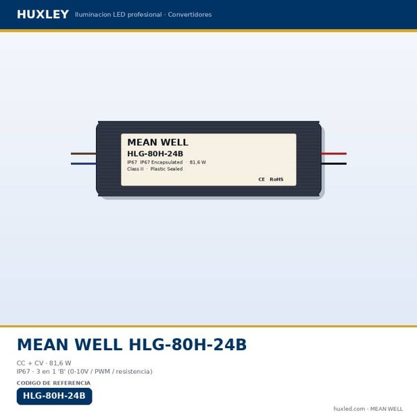 MEAN WELL HLG-80H-24B
