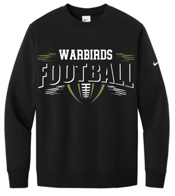 Nike Club Fleece Sleeve Swoosh Crew  fb