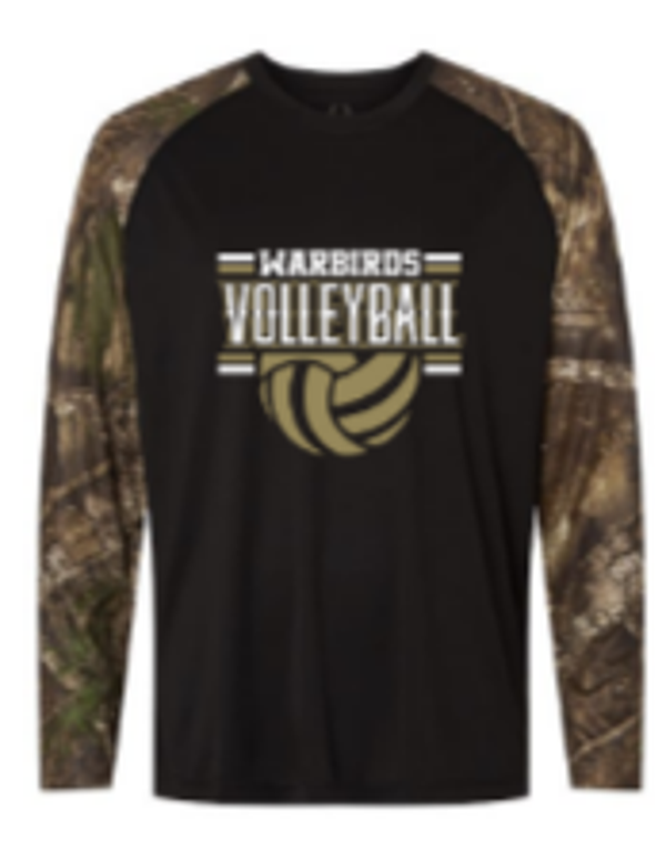 Unisex Realtree® Performance Colorblocked Long Sleeve T-Shirt  vb