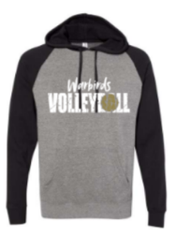 Independent Trading Company Unisex Raglan Hoodie  vb