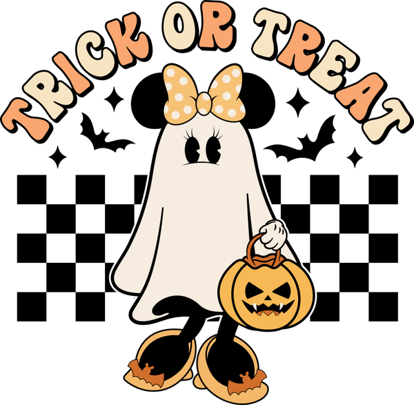 Kids Trick or Treat Minnie