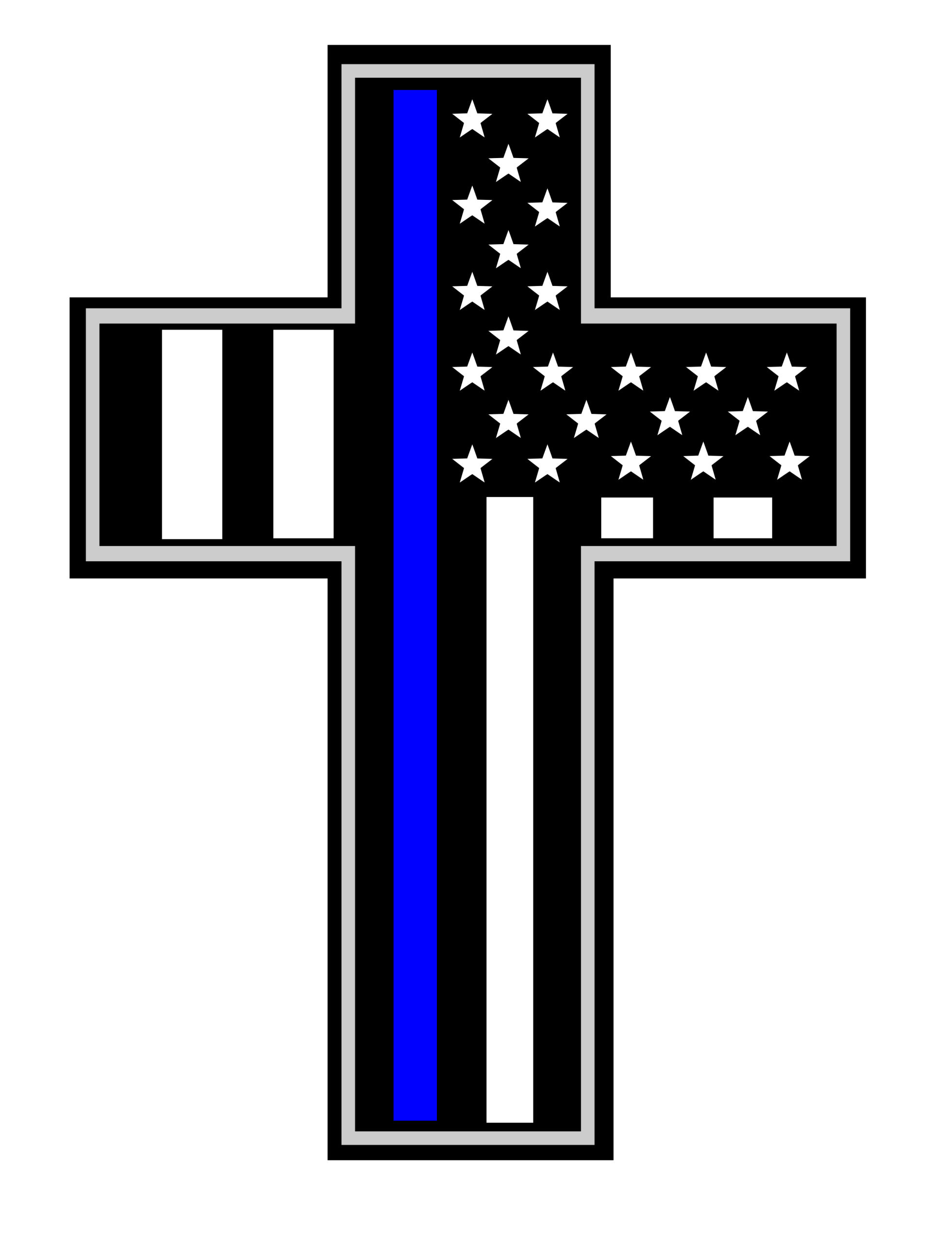 Blue Line Cross