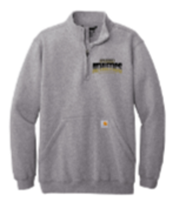 Carhartt® Midweight 1/4-Zip Mock Neck Sweatshirt
