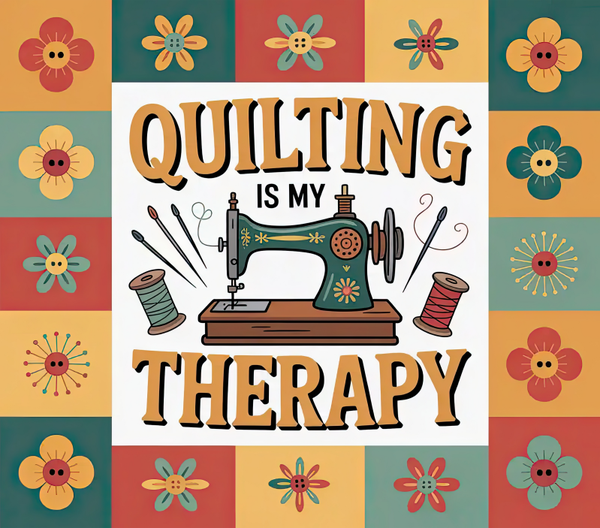 Tumbler Quilting - Quilting Is My Therapy 2