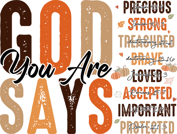 God Says You Are