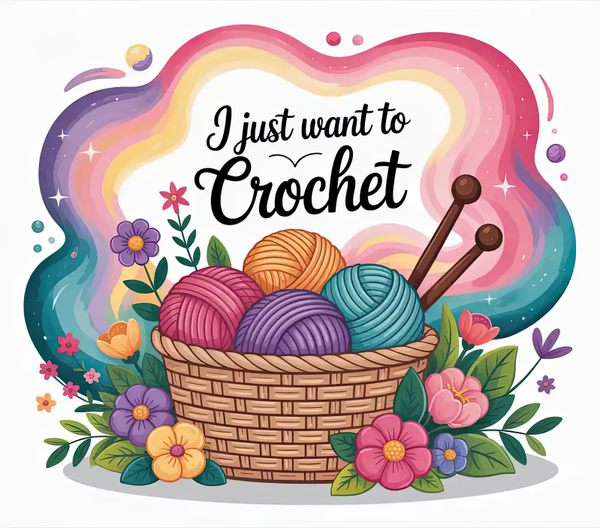 Tumbler Crochet - Yarn Basket