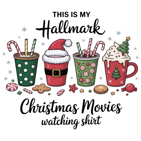 Hallmark Christmas Movies Watching Shirt